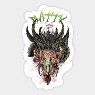 Ratty 13 Sticker